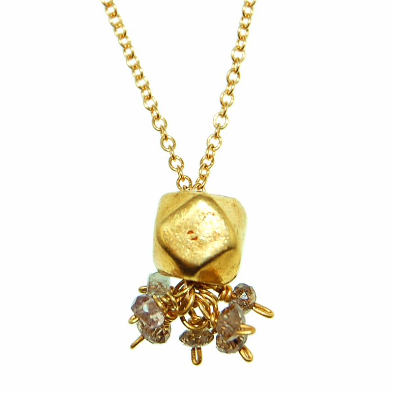 Chocolate Diamond Necklace Unique Jewellery and Gemstones Victoria