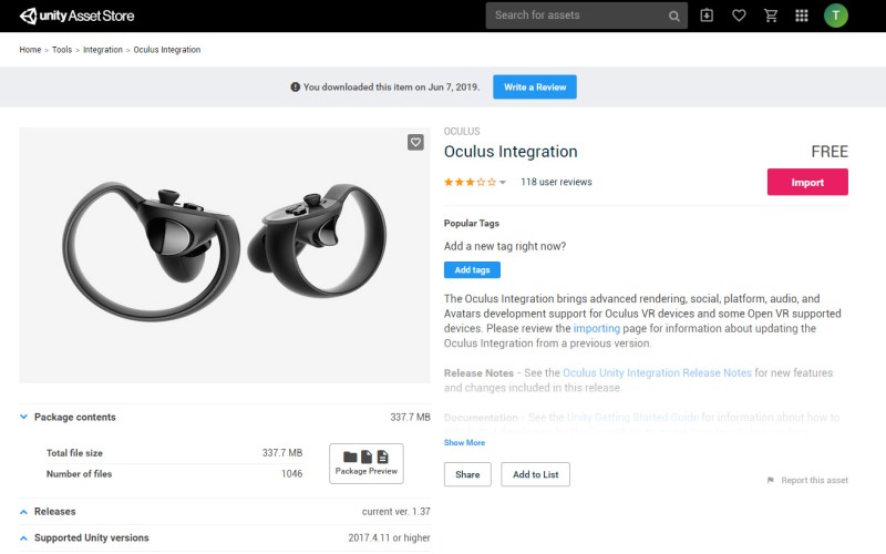 How to get started with Oculus Quest development in Unity