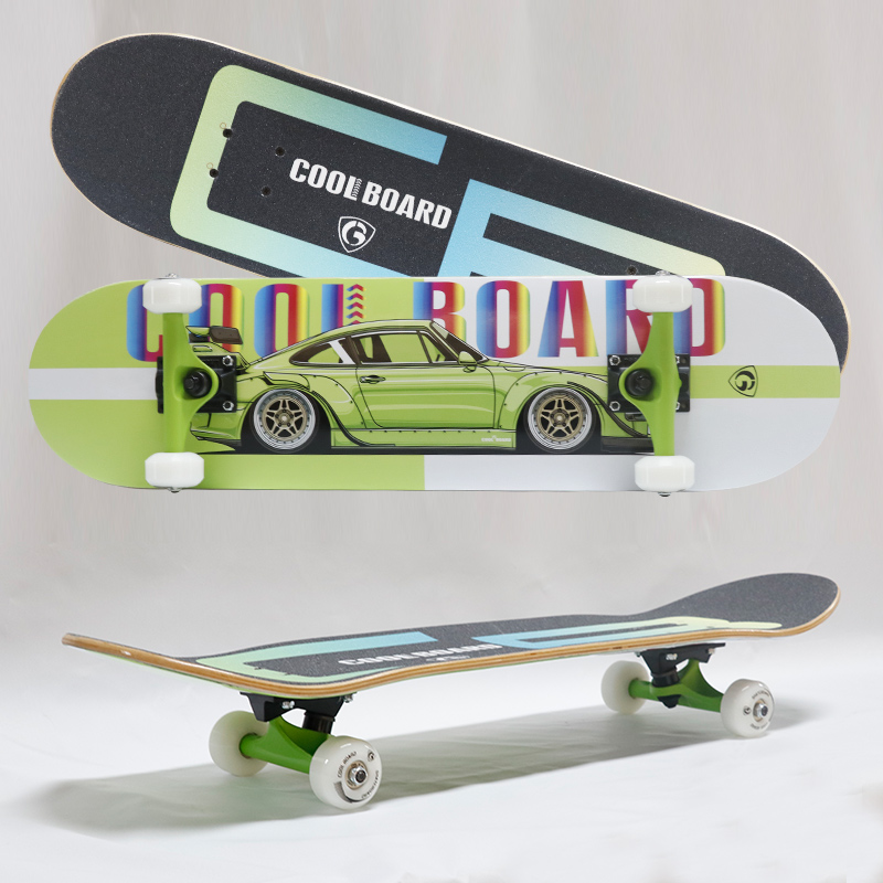 Pro double kick skateboard Trusted Skateboard Manufacturer Jiesen