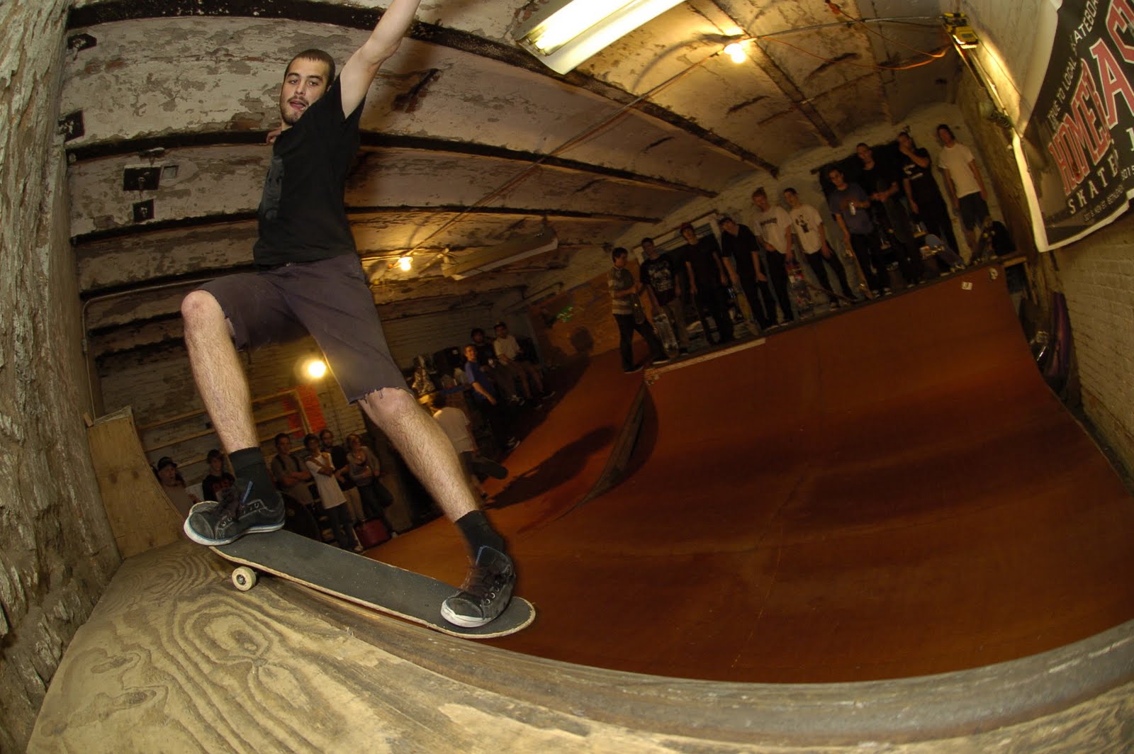 Skate Rock (Bad Shit and The Goat at the Homebase Ramp) Skate Jawn