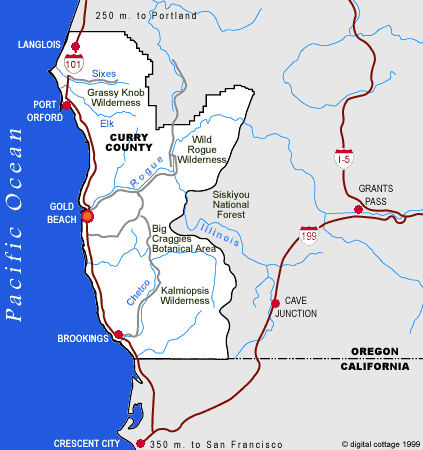 Gold Beach Oregon Map Skate Map Of Southern Oregon Coast