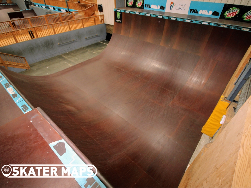 The Shed Skatepark, Cranbourne Vic Skater Maps Indoor Skateparks