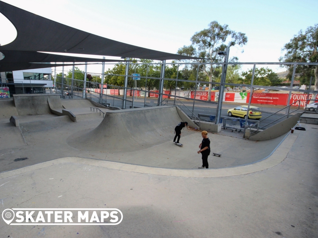 The Yard Skate Park, Canberra Skater Maps ACT Skateparks