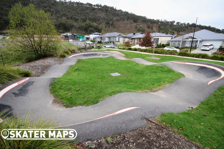 White Box Rise Pump Track Albury Wodonga Pump Tracks