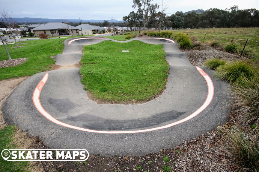 White Box Rise Pump Track Albury Wodonga Pump Tracks