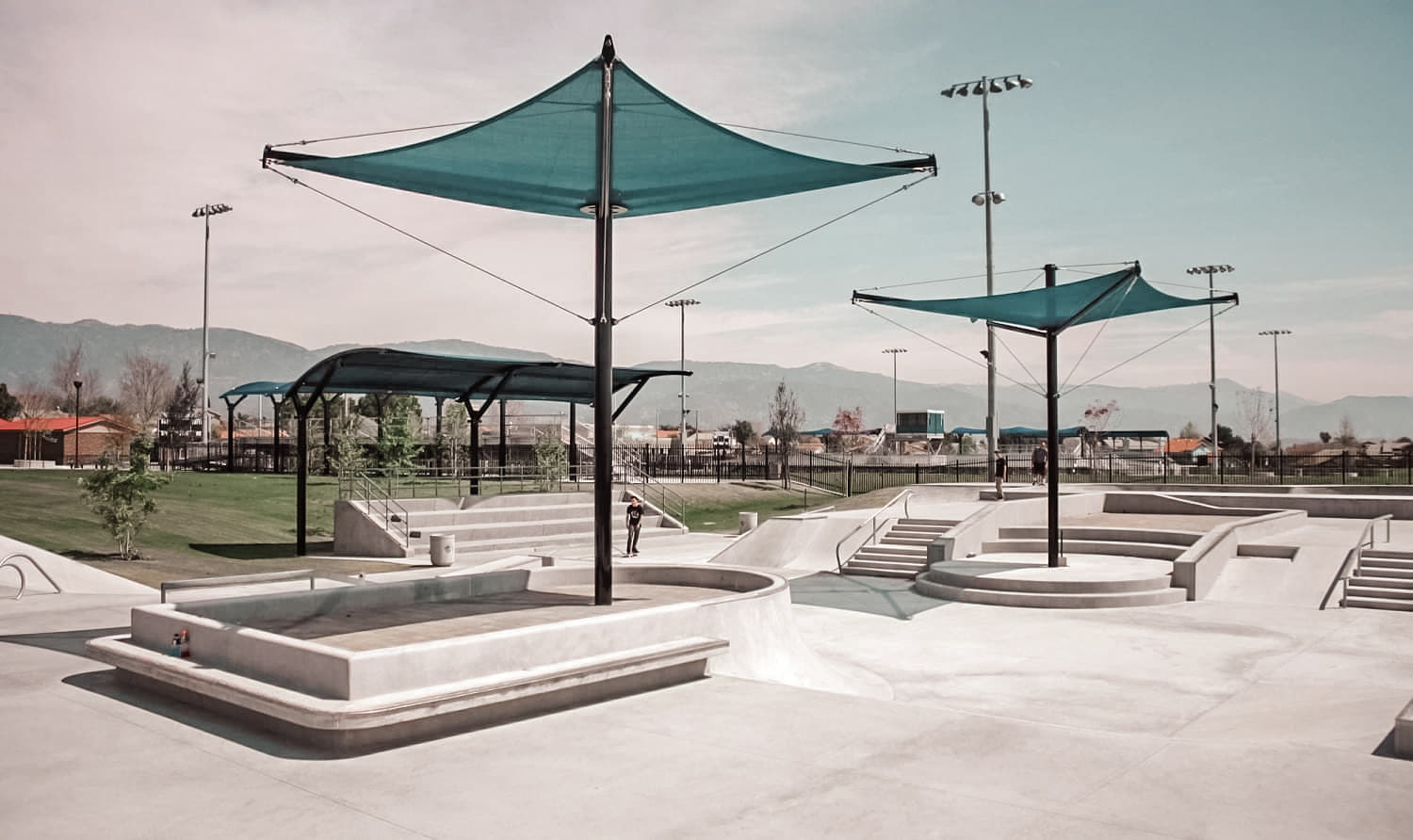 Fergusson Skatepark In Rialto, California Skate The States