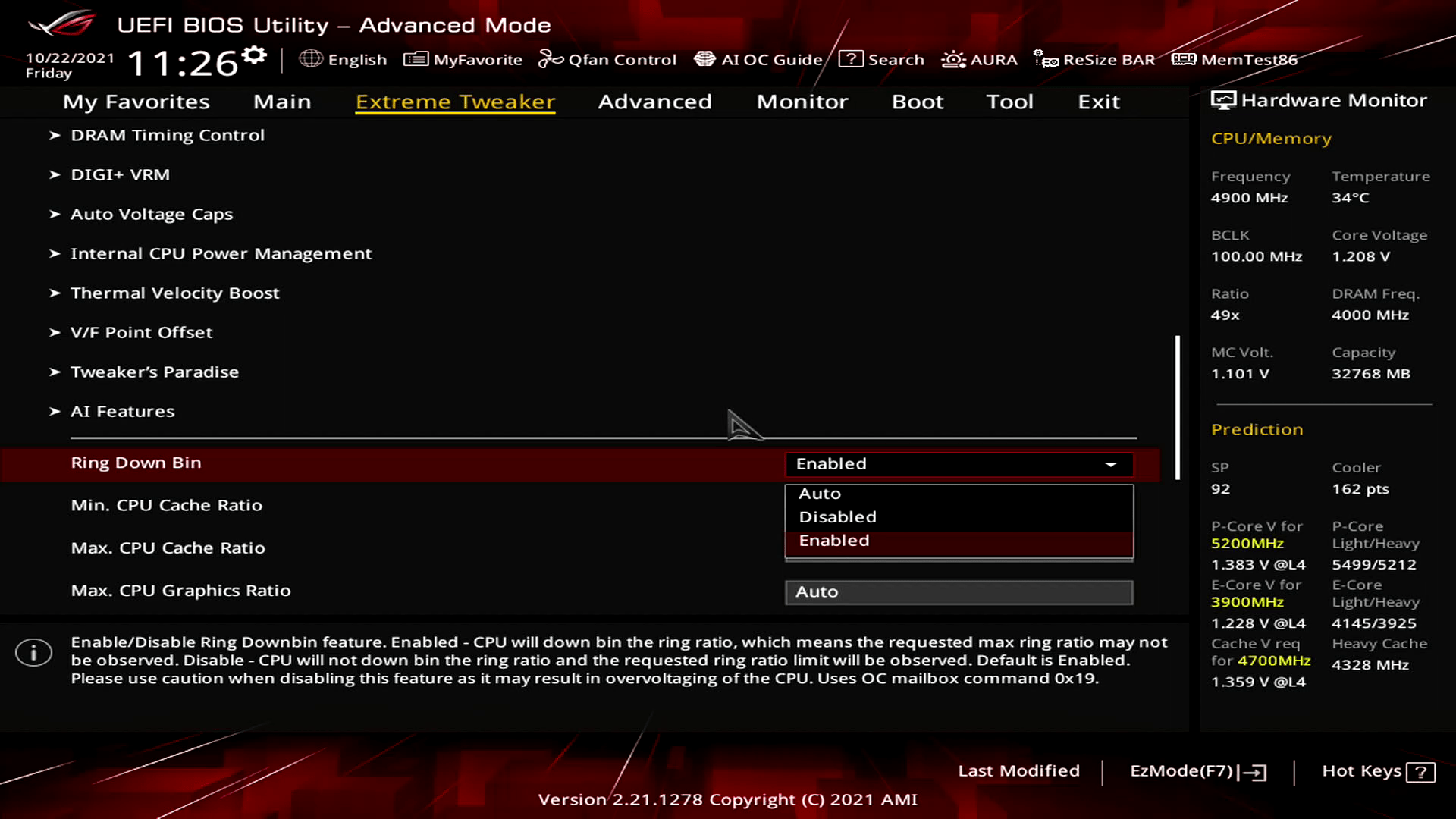 Intel Ring Downbin SkatterBencher