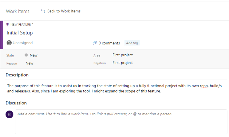 Getting started with Azure Devops work items My Devops Journal