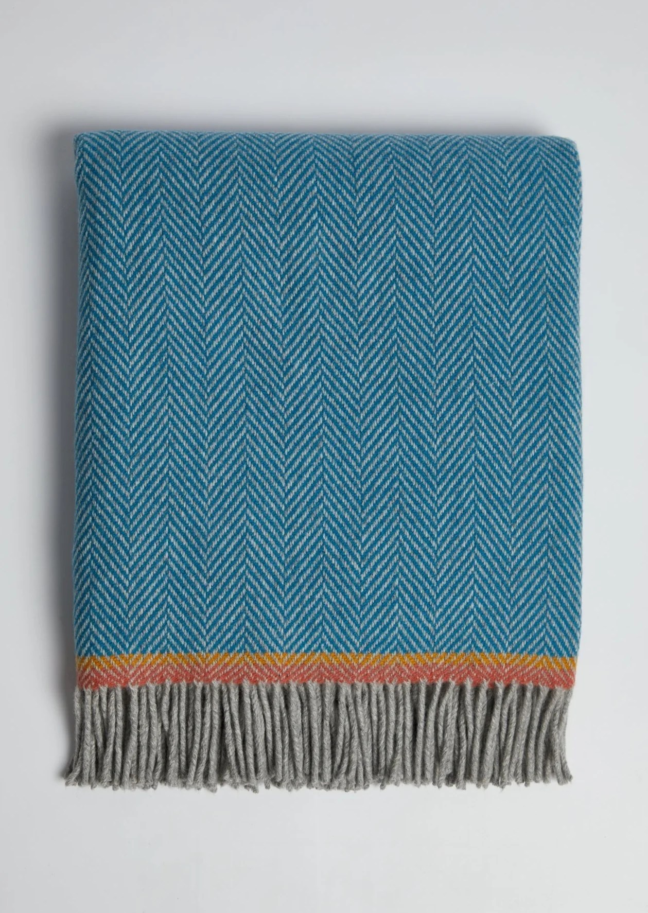 Foxford Cashmere Lambswool Throw Slaney