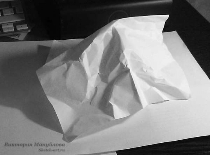 как нарисовать бумажки
