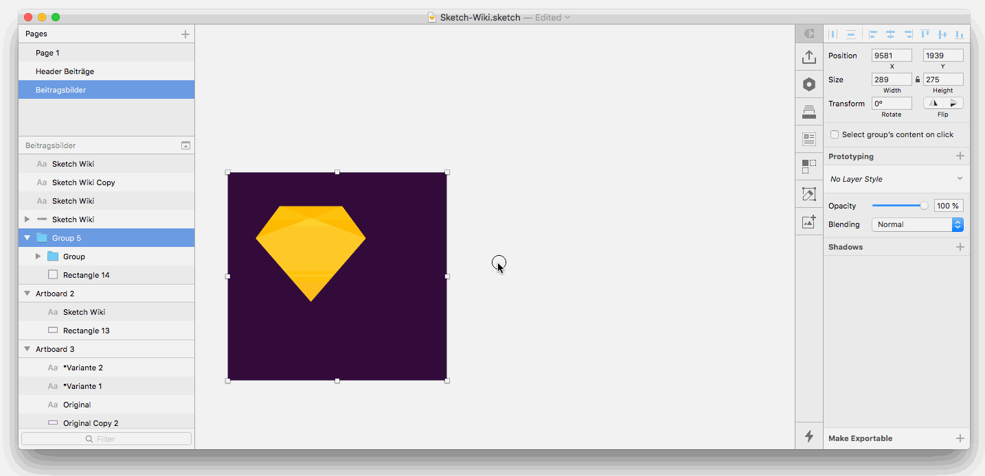 Paddy Plugin Abstände und Ausrichtung automatisch anpassen