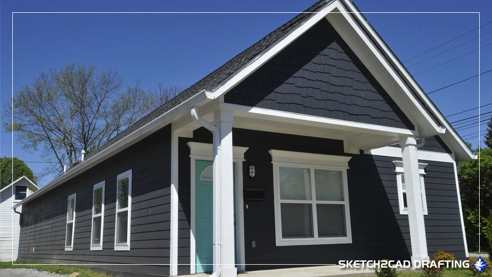 Sketch2Cad Drafting Bloomington, Indiana Revere Homes Logansport