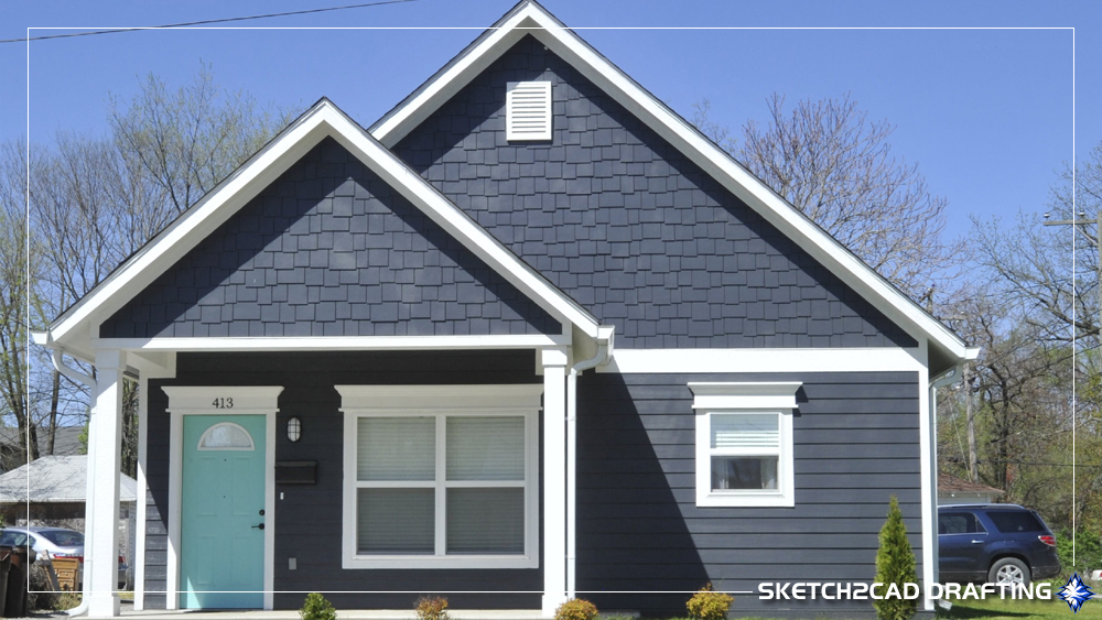 Sketch2Cad Drafting Bloomington, Indiana Revere Homes Logansport