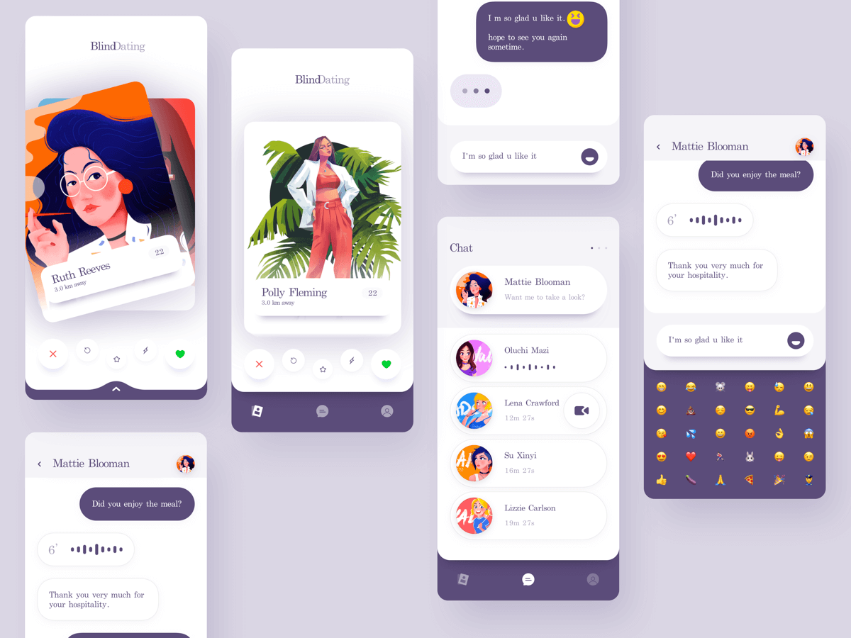 Blind Dating App Free Sketch Resource Sketch Elements