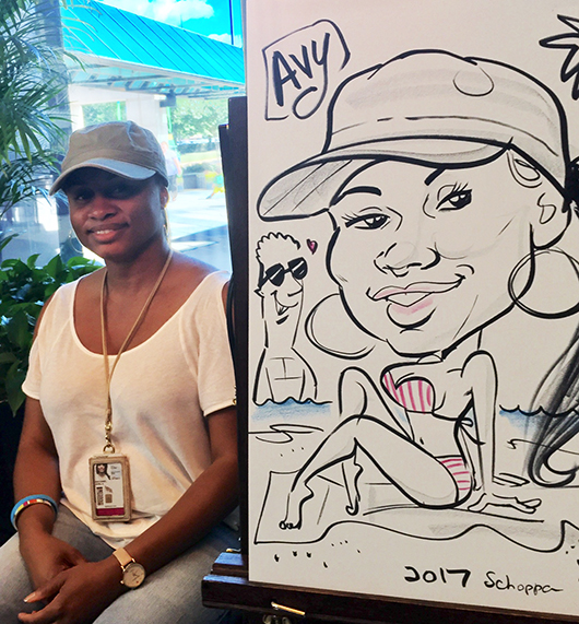 Springfield Virginia caricatures Caricatures by SketchFacesDC