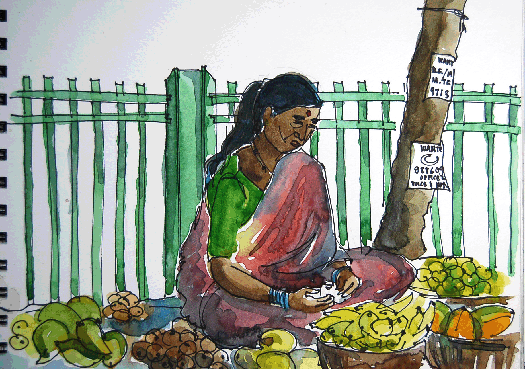 Sketching in India