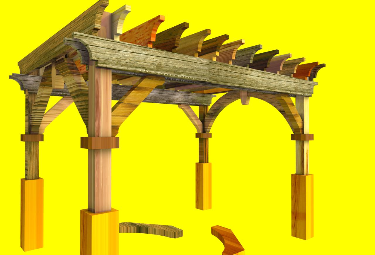Design software for pergolas and sheds. Sketchlist 3D