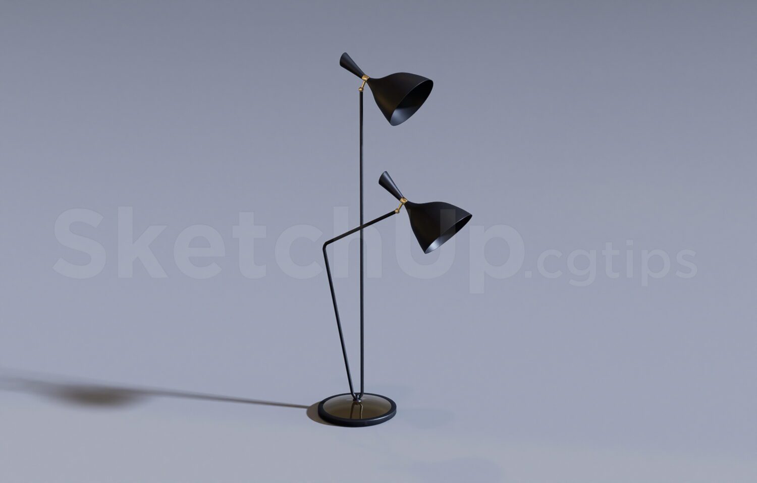 9465. Free Sketchup Floor Lamp Model Download