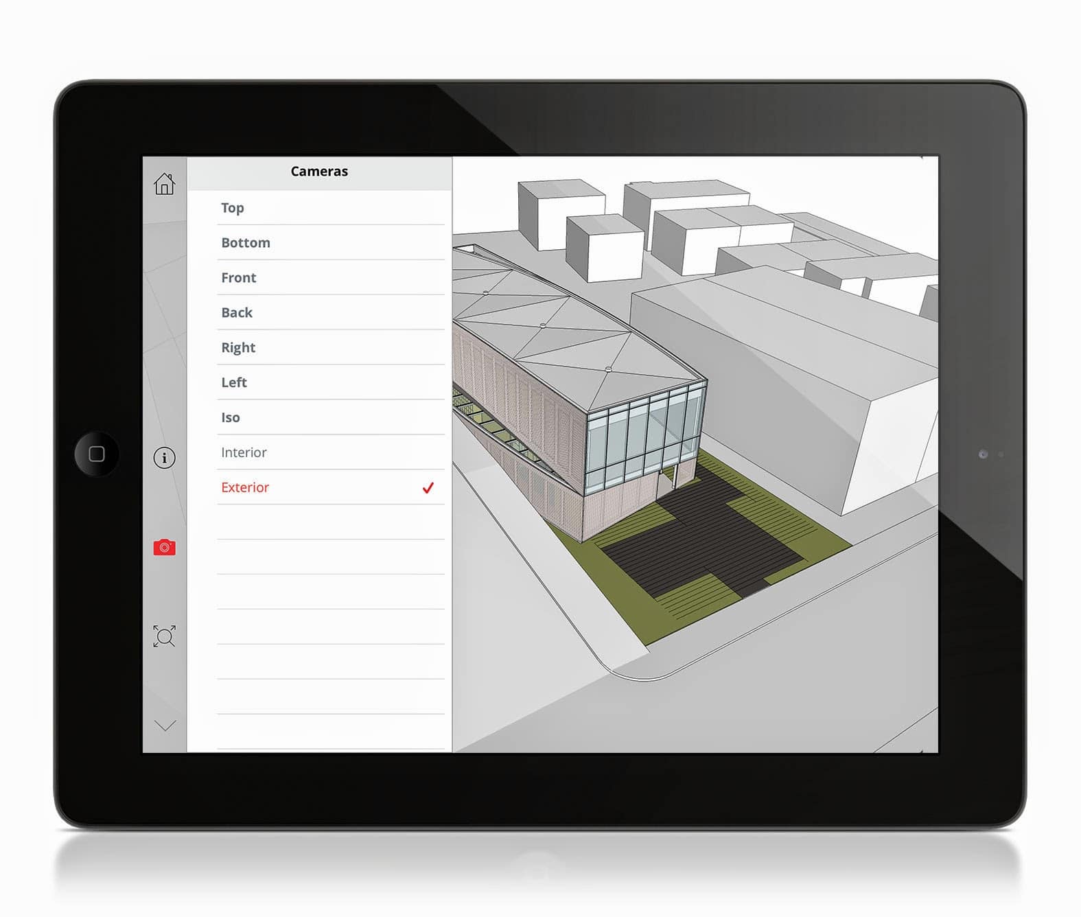 SketchUp Mobile Viewer voor iPad