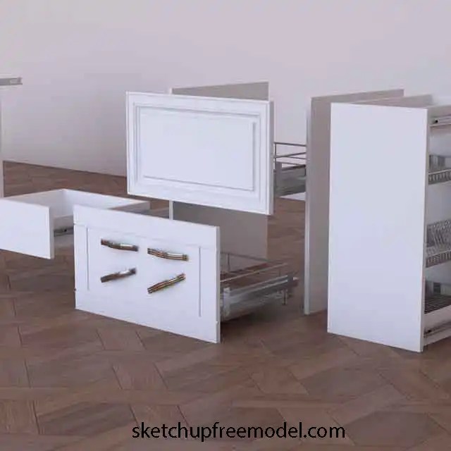 Kitchen Drawers Free Model Sketchup Free Models
