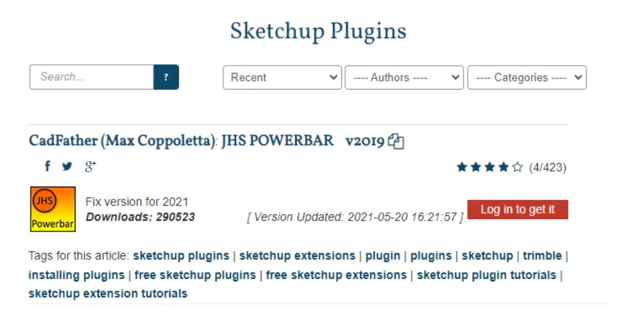 JHS Powerbar Unlock SketchUp's Full Potential in 2023