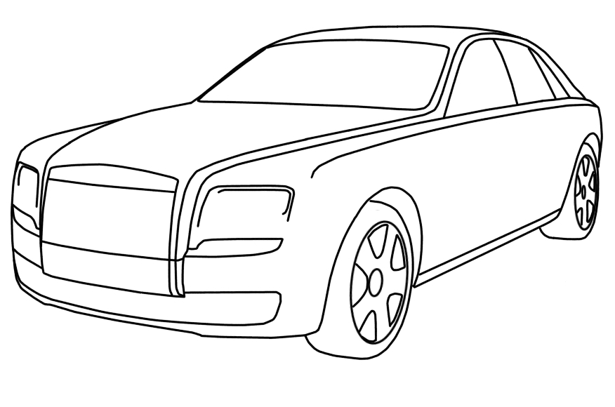 Rolls Royce Ghost SketcHye