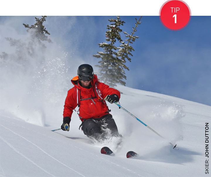 Perfect in Powder 1 Use Wide Skis/ Ski Canada Magazine