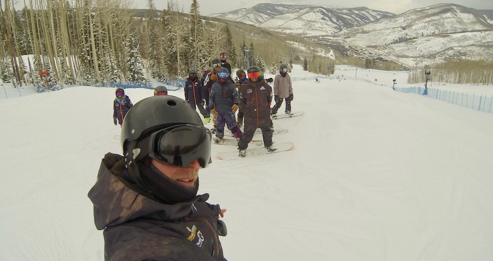 Snowboard Club Vail enjoys early season training on Golden Peak Ski