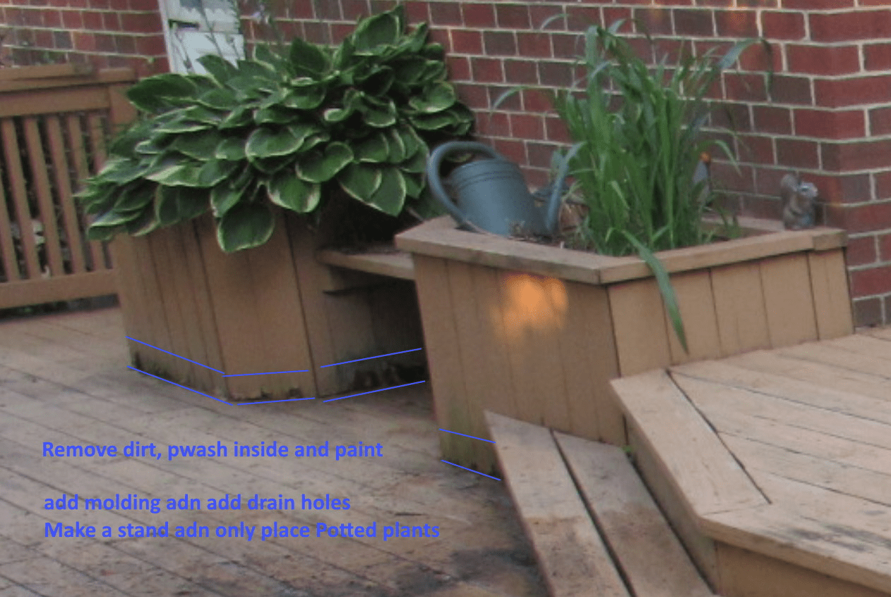WOOD DECK Mr. E Homeskills