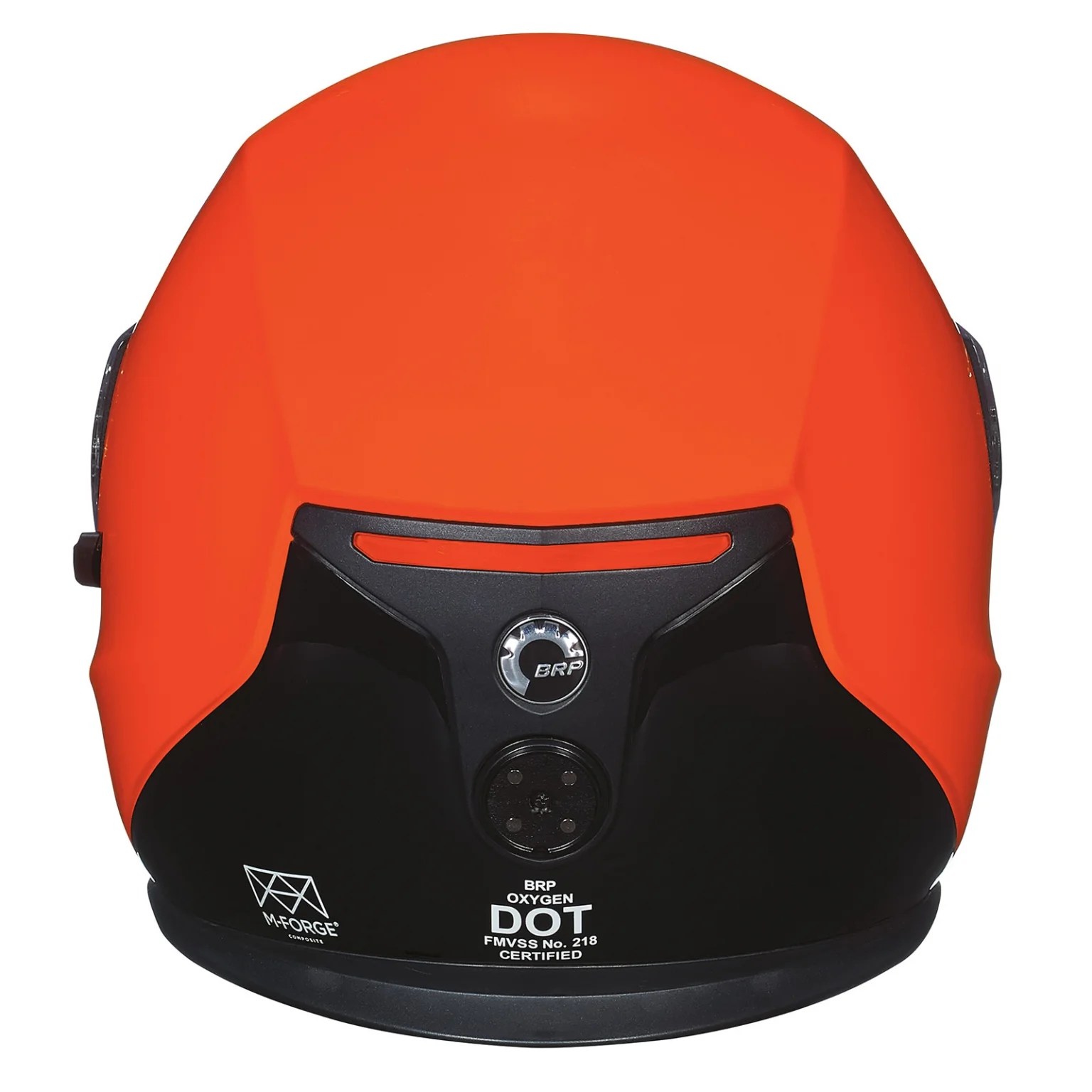 Orange SkiDoo Oxygen Helmet (Dot)