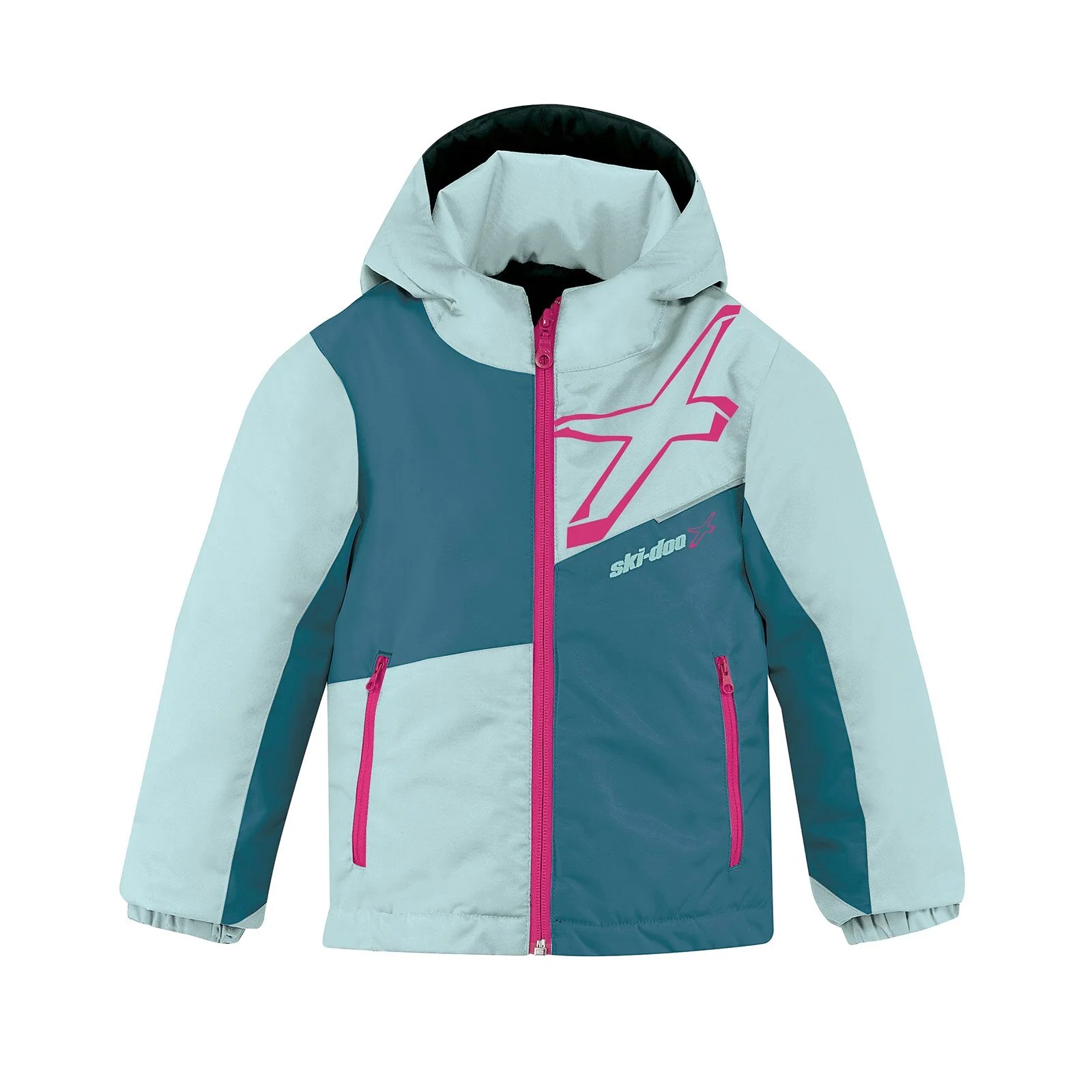 SkiDoo Kids’ XTeam Jacket Teal