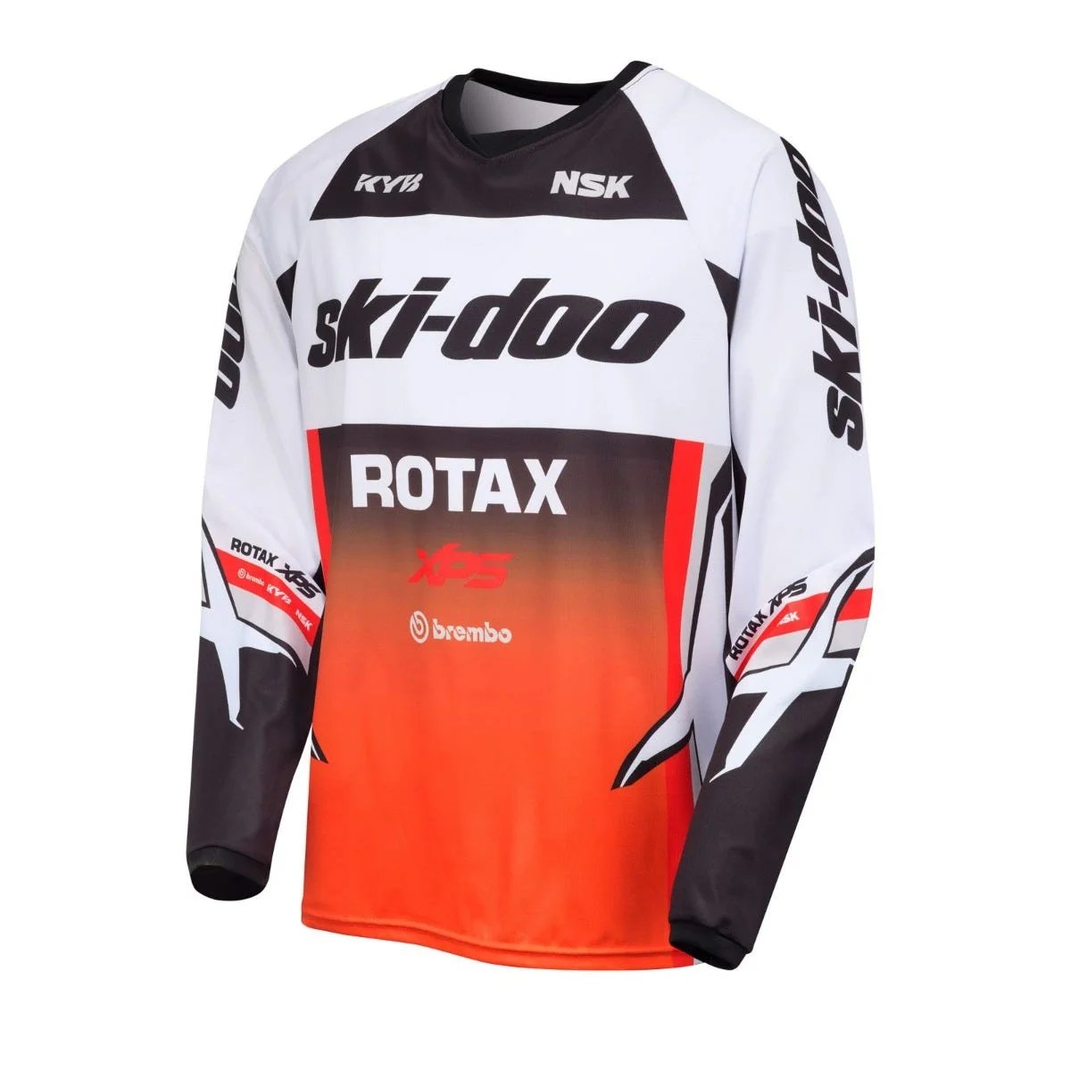 SkiDoo Men’s XTeam Race Jersey White
