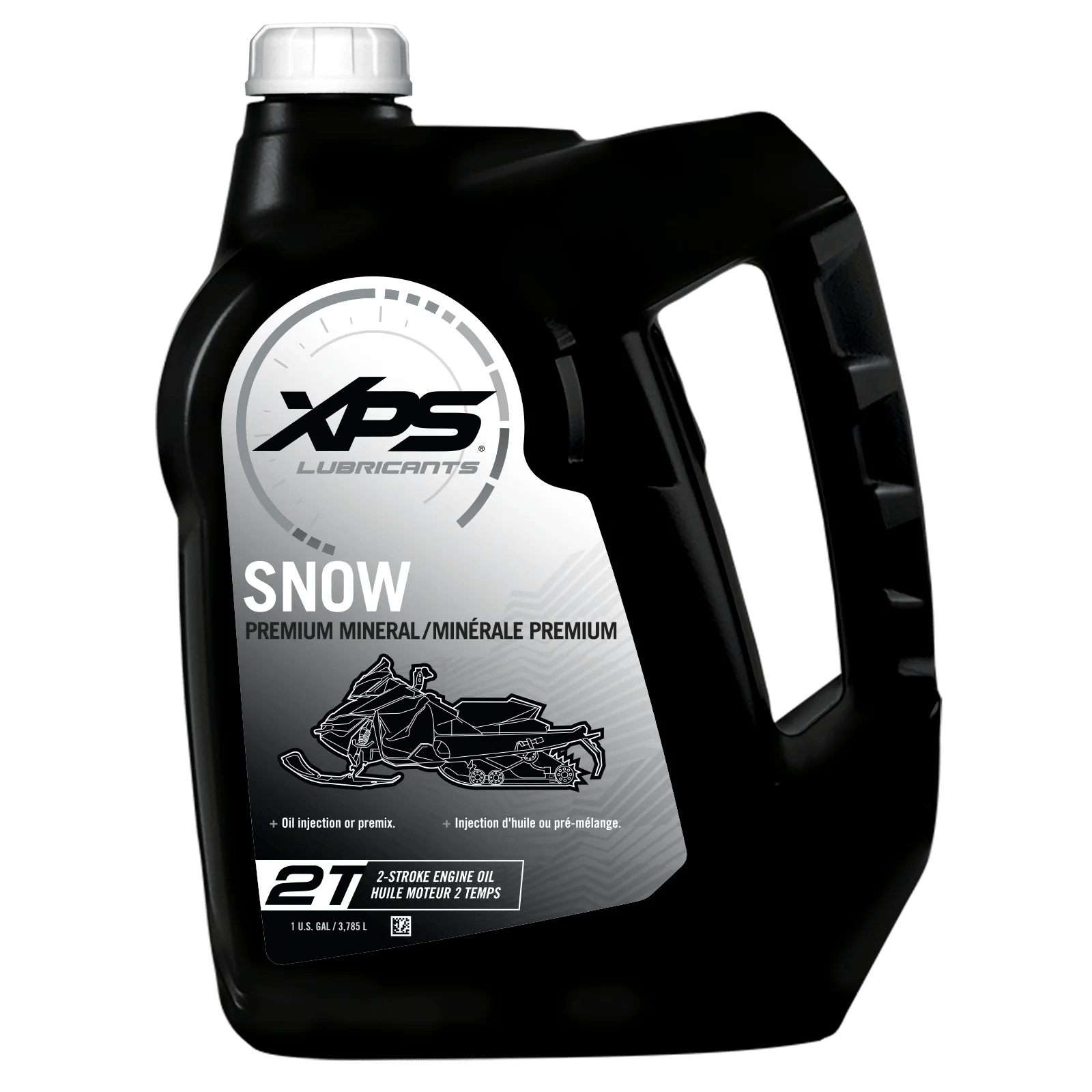 SkiDoo 2T Snowmobile Premium Mineral Oil 1 US gal. / 3,785 L Smoke
