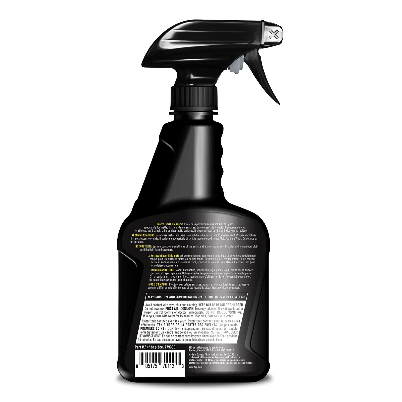 SkiDoo Matte Finish Waterless Cleaner 22 fl. oz. / 650 ml