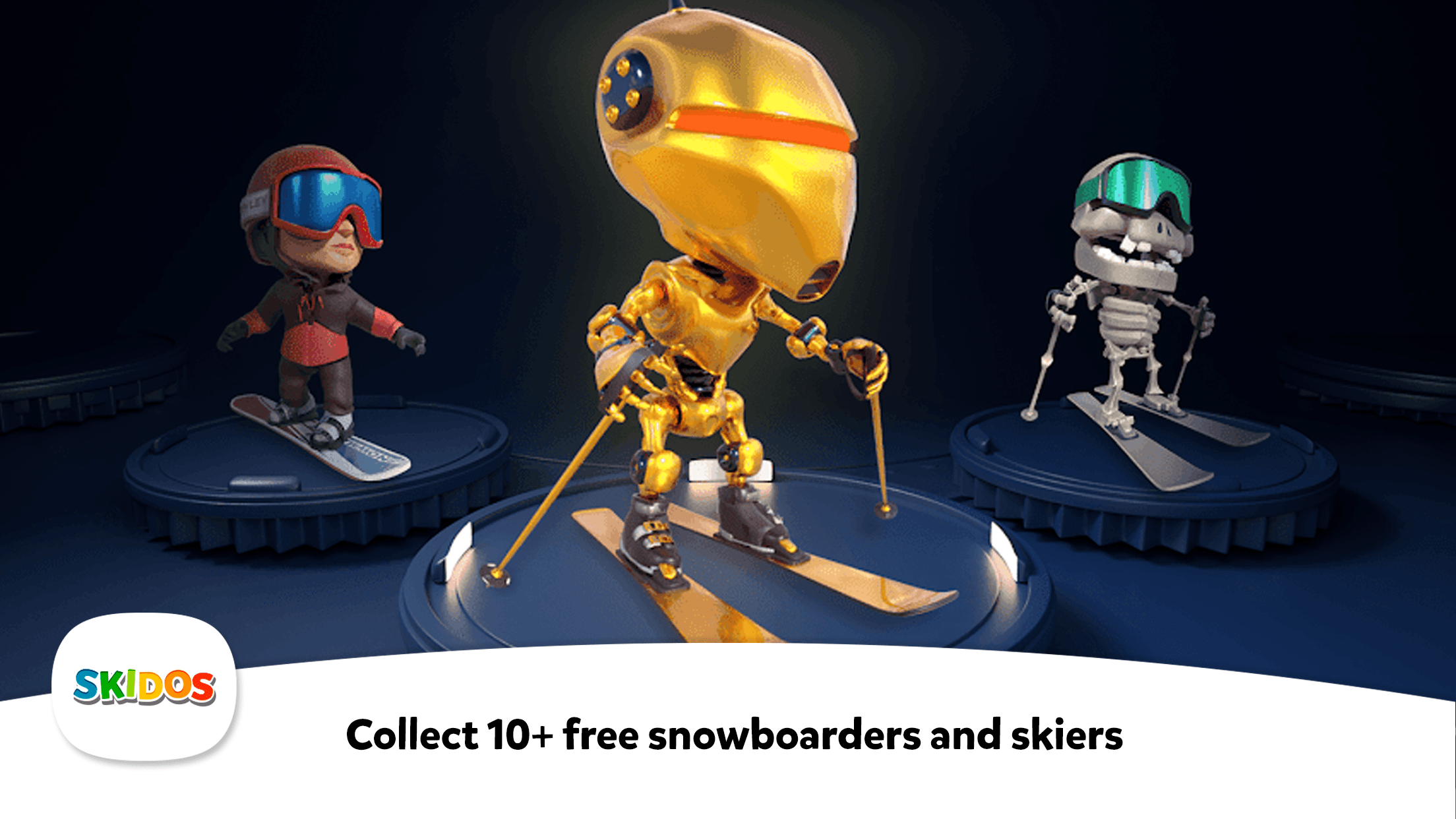 Fun Math Game with Prodigy Skiers Snow race Skidos