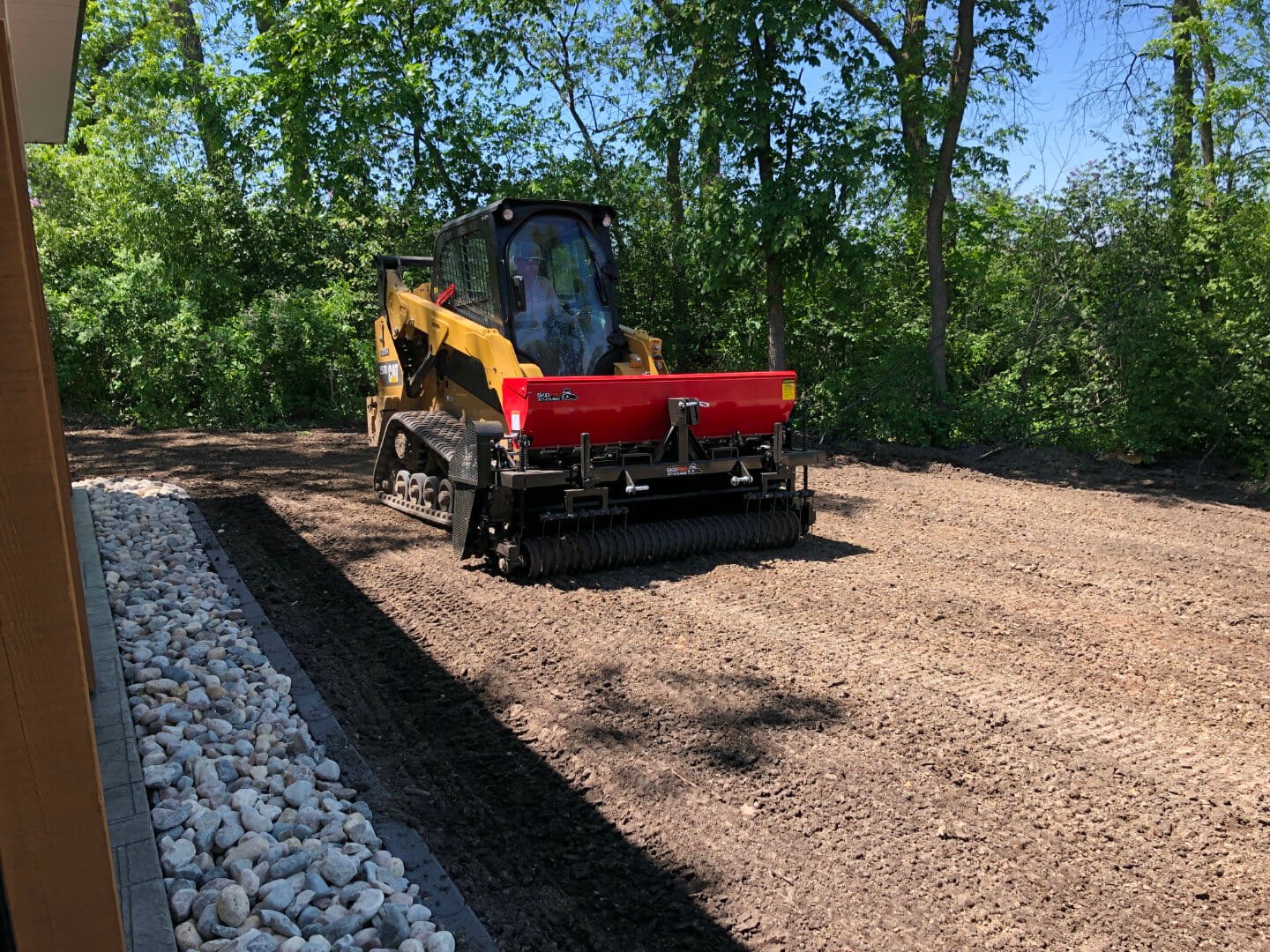 Skid Steer Seeder Skid Pro