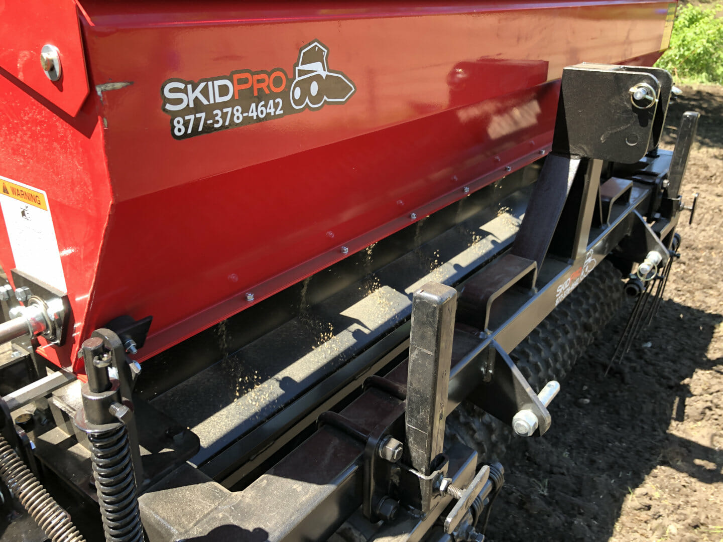 Skid Steer Seeder Skid Pro