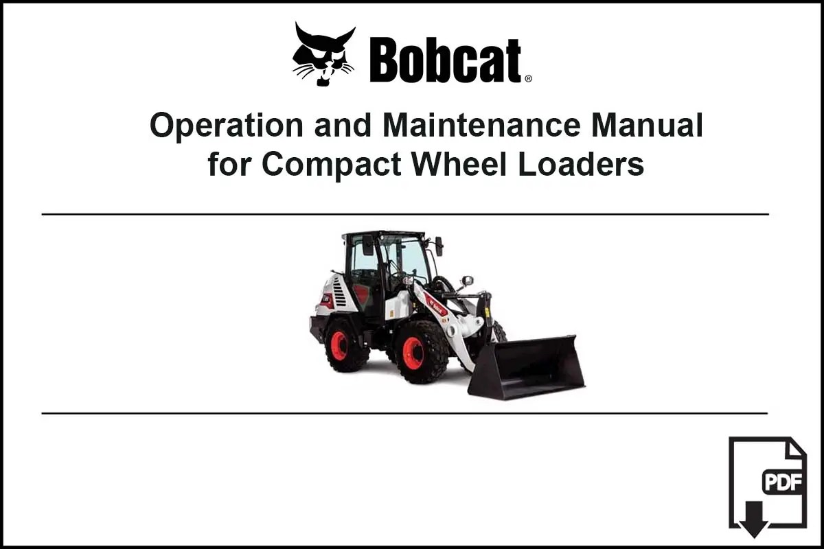 Bobcat L85 Compact Wheel Loader Digital Service Manual PDF Download