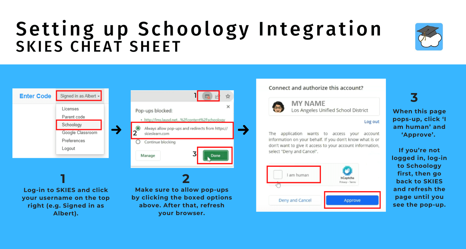 Setting up Schoology Integration SKIES Knowledgebase(07)
