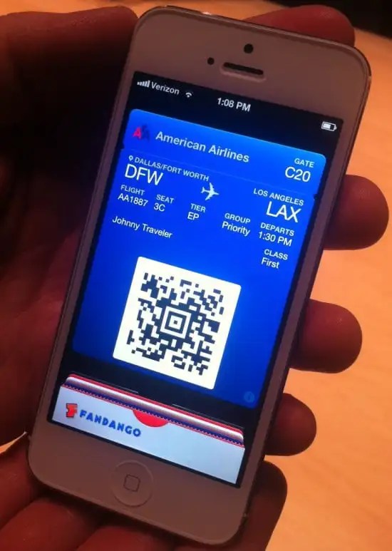 iOS 6 Passbook American Airlines thinks mobile boarding passes may be