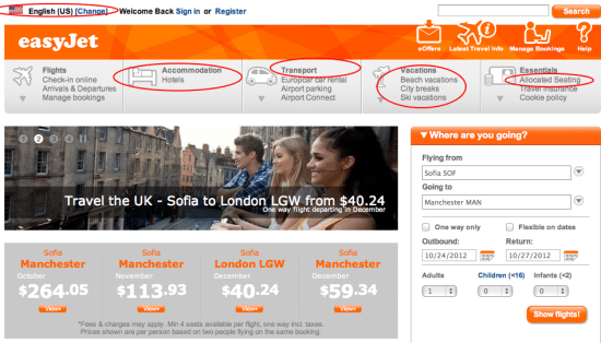 EasyJet launches U.S. website filled with Britishisms Skift