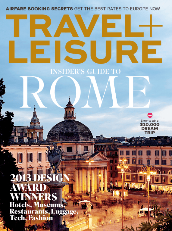 Travel mags make Italy cover star for March