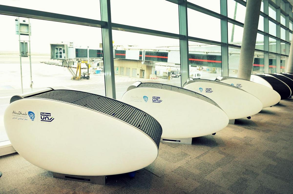 Up Close With Abu Dhabi Airport's Futuristic Sleeping Pods Skift