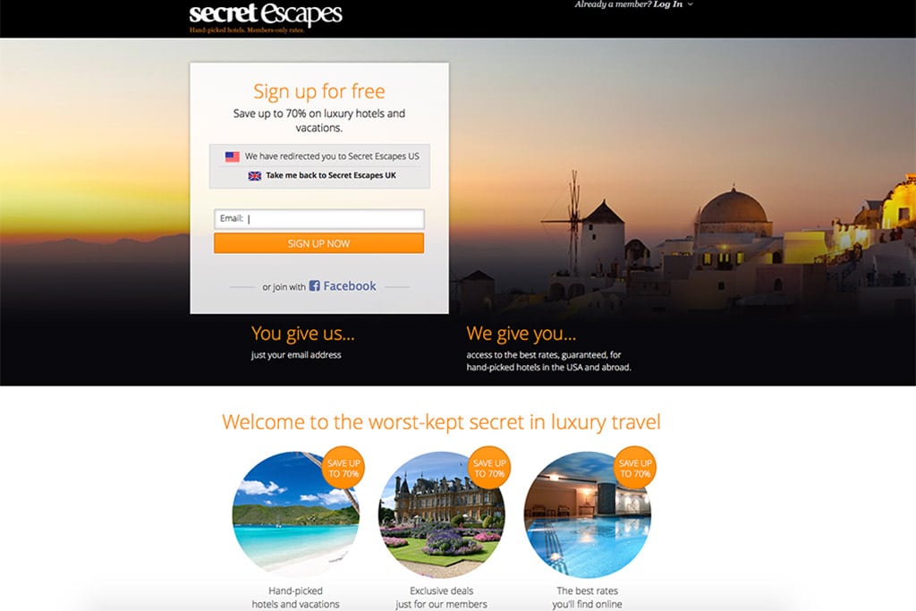 Google Ventures Leads 60 Million Round for Secret Escapes