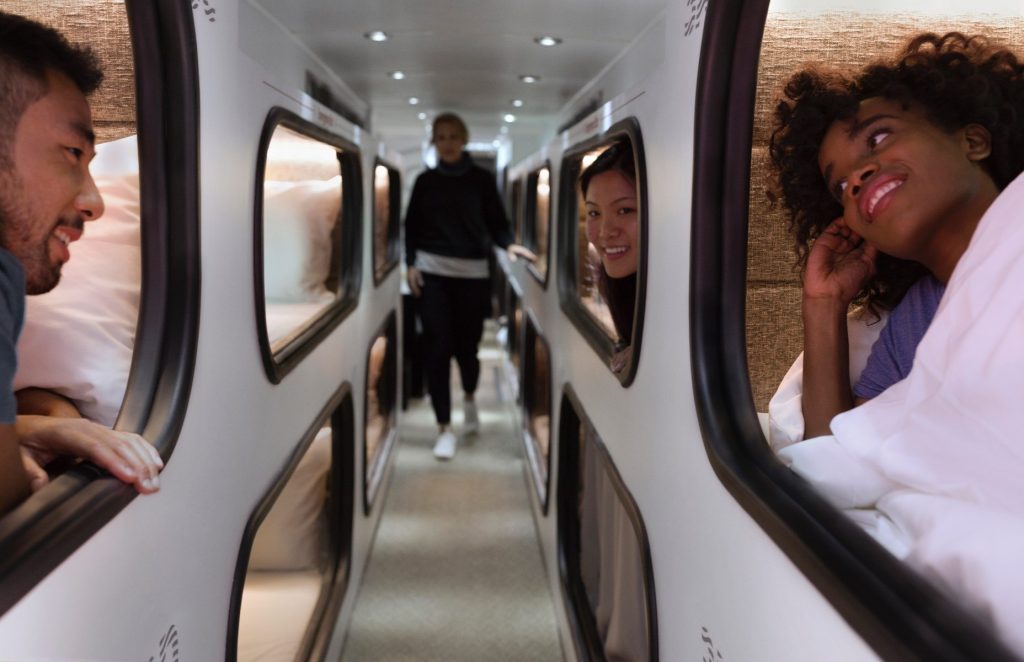 Lux Bus Startup Hopes Design and Flat Beds Will Make Overnight Trips