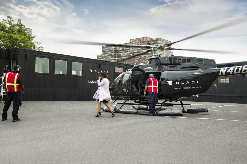 JetBlue Adds Blade Helicopter Flights to Loyalty Program