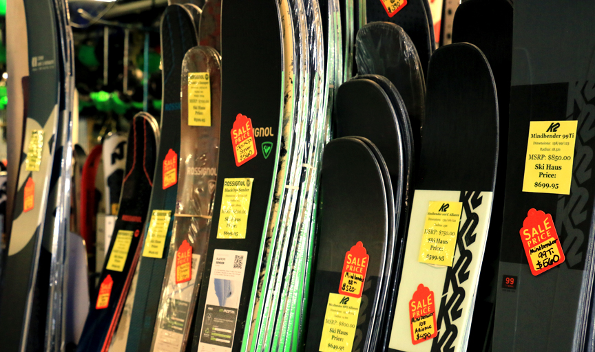 Sale Season Has Begun at the Ski Haus in Steamboat!