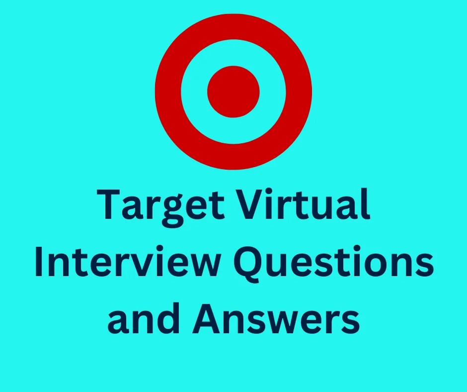 20+ Target Virtual Interview Questions And Sample Answers(03)
