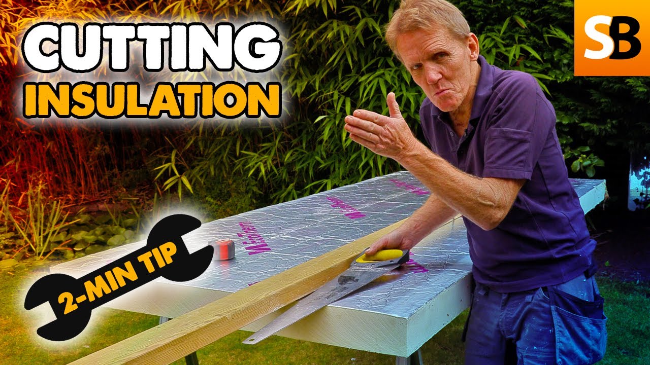 How To Cut Insulation Board Perfectly Straight