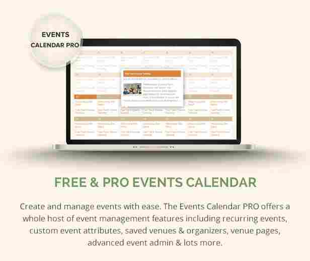 Free &amp; Pro Events calendar Learn to Grow